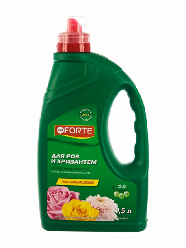 ЖКУ для роз и хризантем 1,5л  Bona Forte 