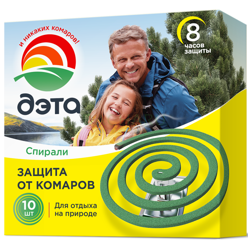 Спирали от комаров ДЭТА