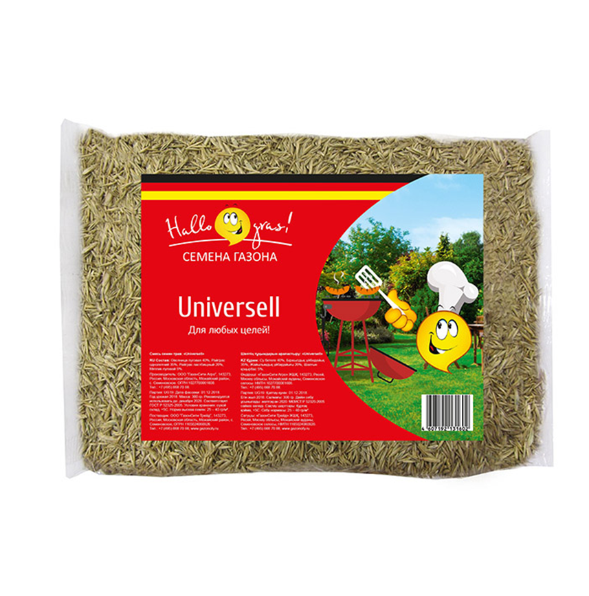 Семена газонной травы UNIVERSELL GRAS (0,3 кг) 