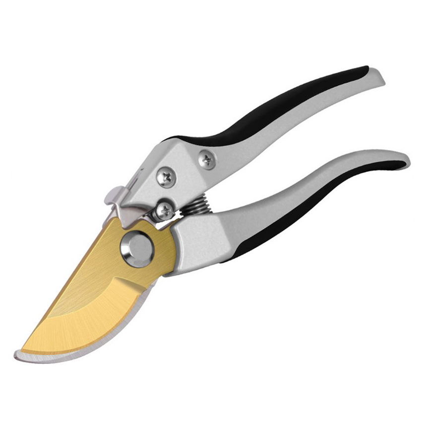 Секатор плоскостной 200 мм, D18 мм,титановый 1381 ЦИ TITANIUM