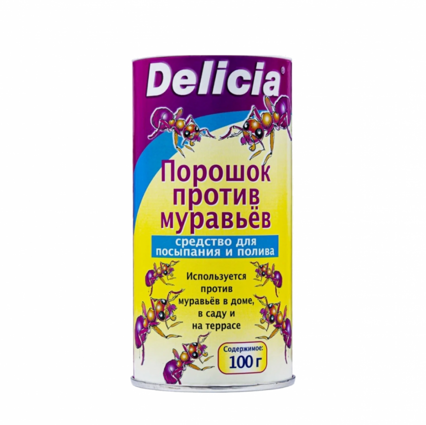 Порошок-приманка для борьбы с муравьями 100г DELICIA
