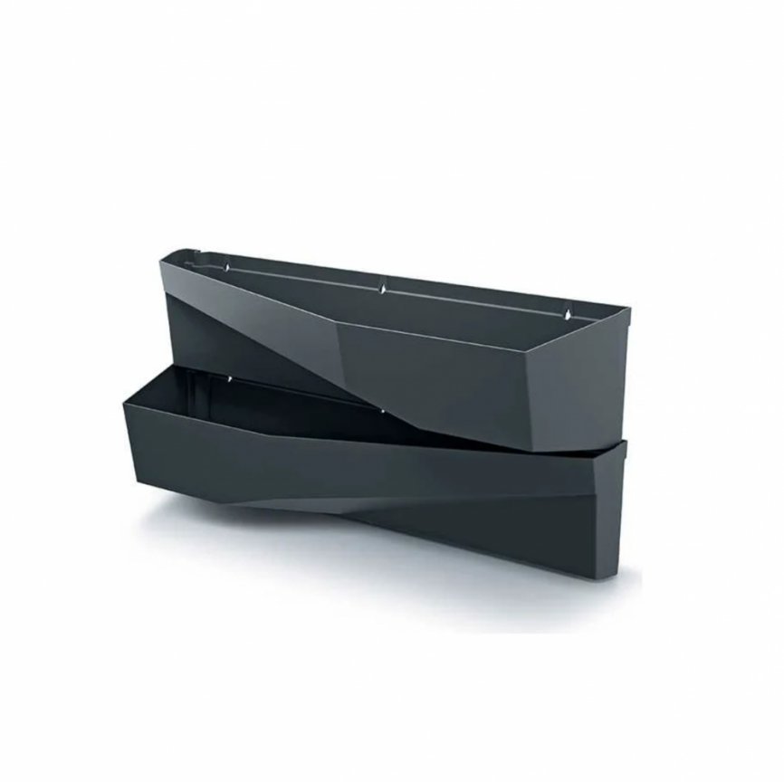 Вертикальный сад CASCAD GARDEN (2 ячейки) 2*19*78см anthracite