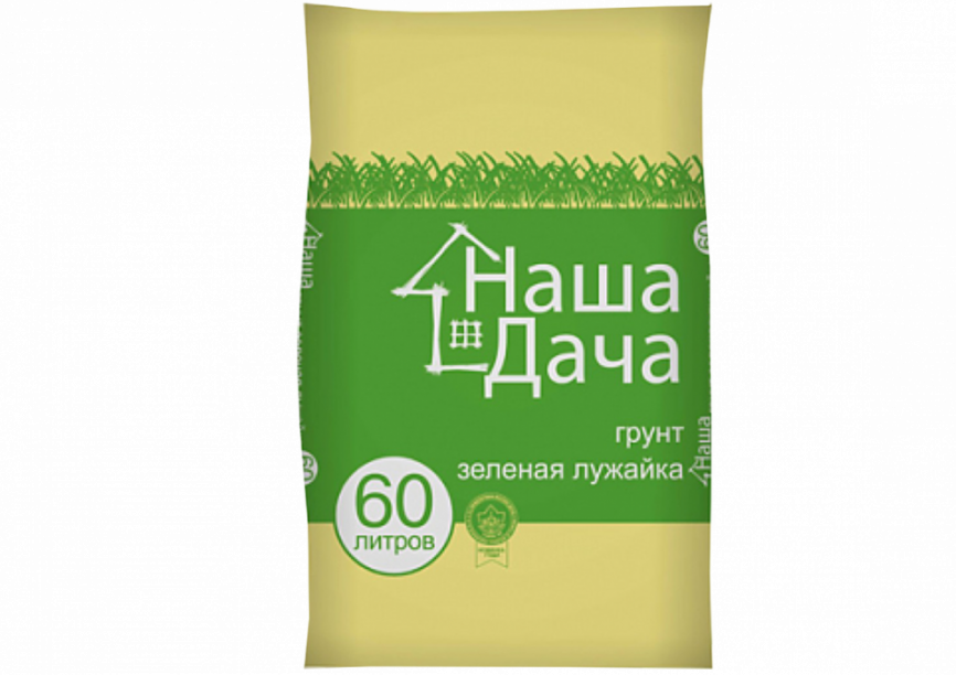Грунт Наша дача "Зеленая лужайка" 60л